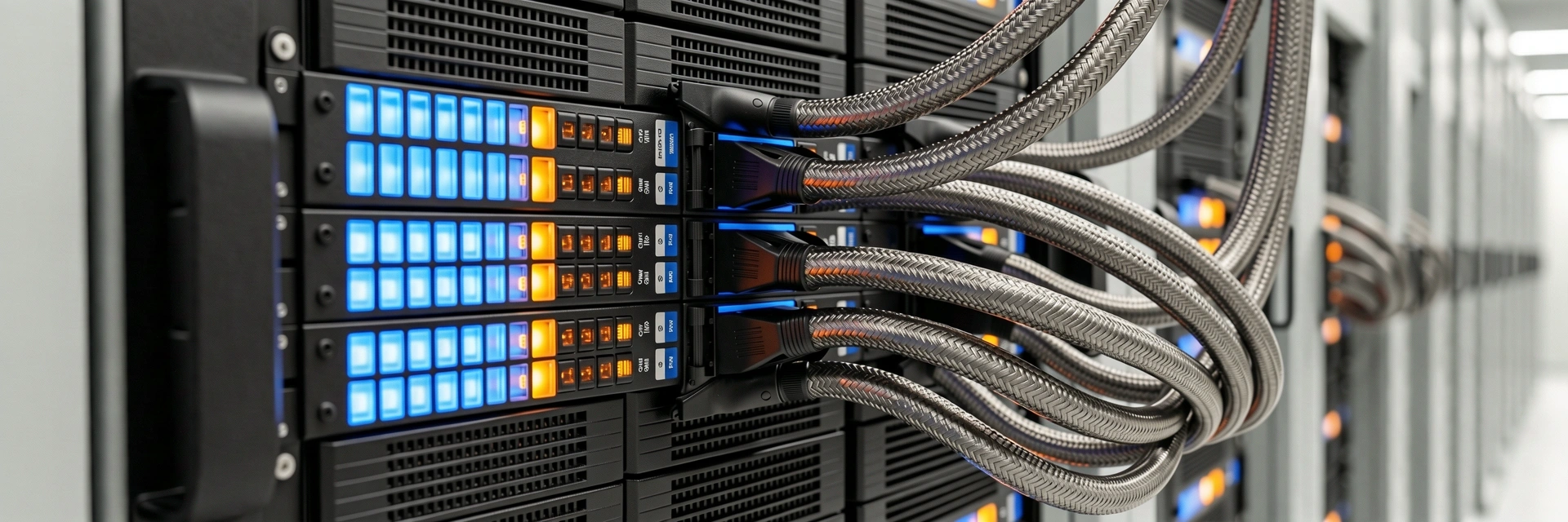 Server hardware representing digital infrastructure